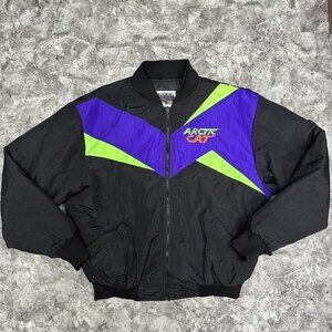 Vintage Arctic Cat Bomber Jacket Men’s XL Snowmobile Racing 90s Snow Pro USA